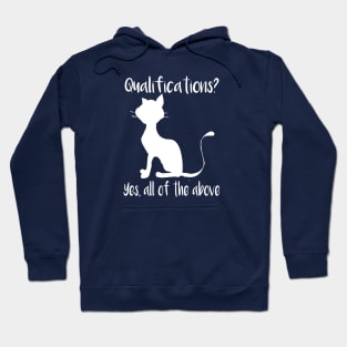 Funny Cat Lover Quotes Hoodie